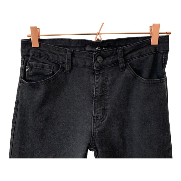 KanCan Jeans Estilo Women’s 9/28 Black Jeans 9” Rise Skinny 28.5” Inseam - Picture 2 of 11